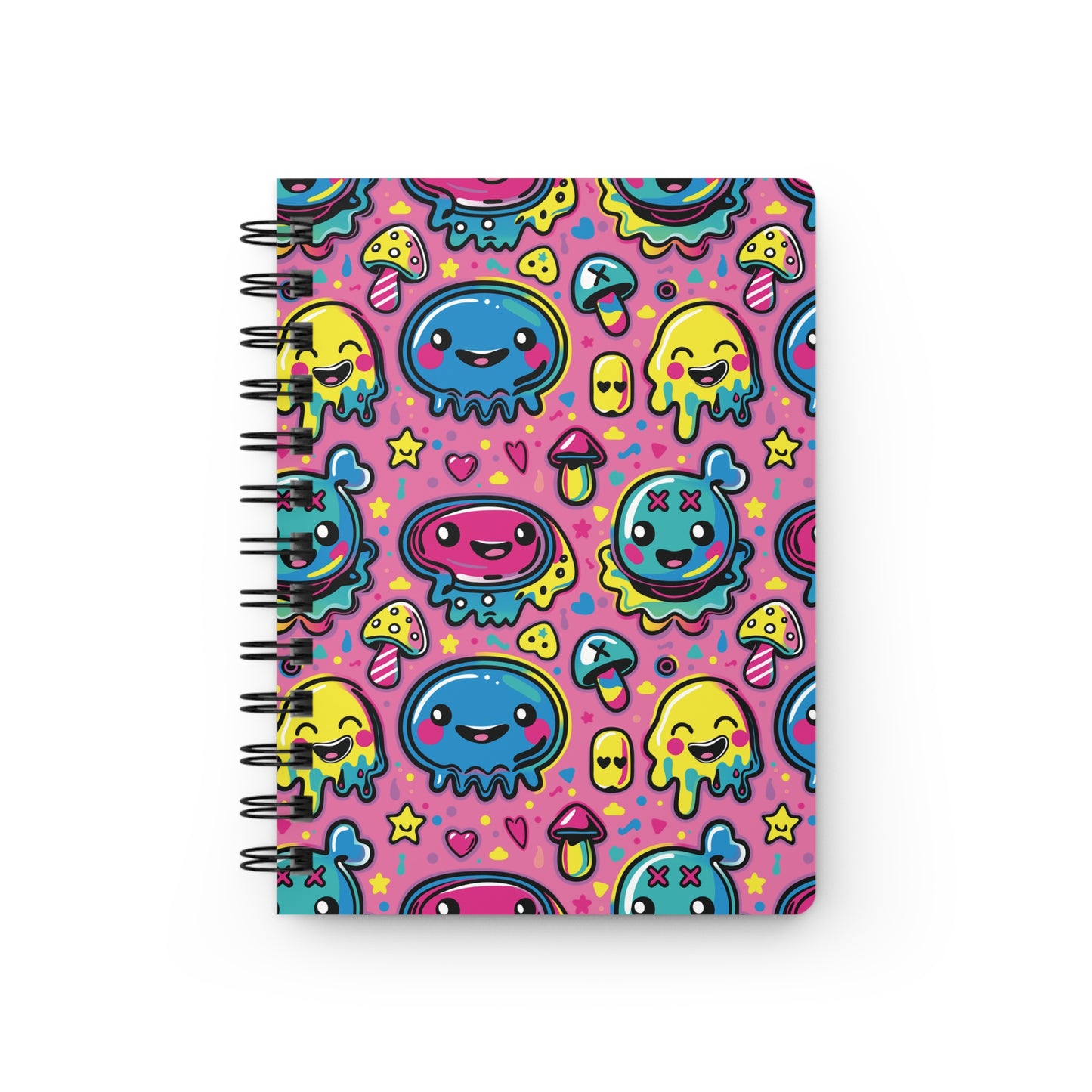 Sixth Hour of Mischief Curdleberry Oozeling Scrawls on Spiral Bound Journal