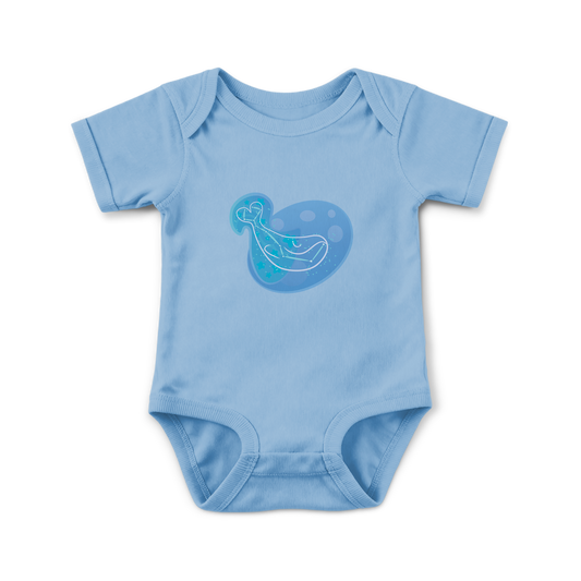 Mir the Spunky Calf Astral Zenith Traces on Infant Baby Rib Bodysuit