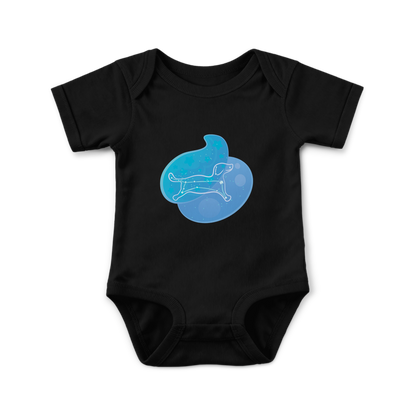 Rius the Loyal Puppy Astral Zenith Traces on Infant Baby Rib Bodysuit
