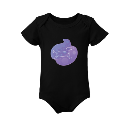 Rius the Loyal Puppy Astral Nadir Traces on Infant Baby Rib Bodysuit