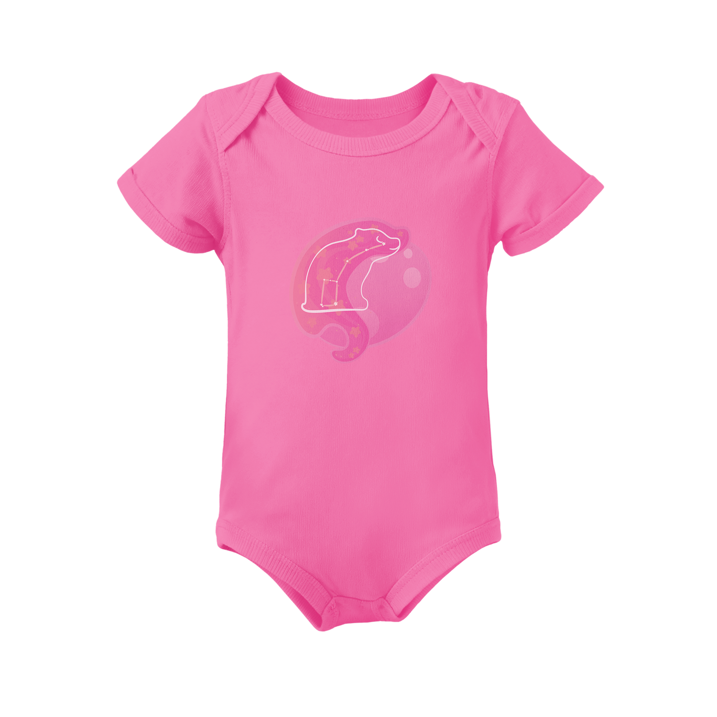 Aris the Guiding Cub Astral Dusk Traces on Infant Baby Rib Bodysuit