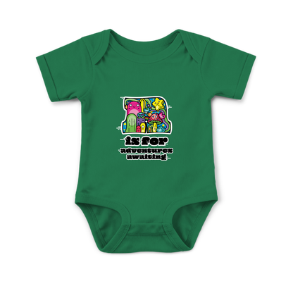 A is for Adventures Awaiting on Infant Baby Rib Bodysuit